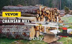 Chainsaw Mill Planking Milling 48In Guide Bar Wood Lumber Cutting Chain Saw Mill