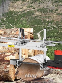 Chainsaw Mill Planking Milling 48In Guide Bar Wood Lumber Cutting Chain Saw Mill