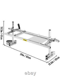 Chainsaw Mill Planking Milling 48In Guide Bar Wood Lumber Cutting Chain Saw Mill