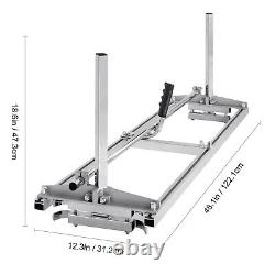 Chainsaw Mill Planking Milling 48In Guide Bar Wood Lumber Cutting Chain Saw Mill