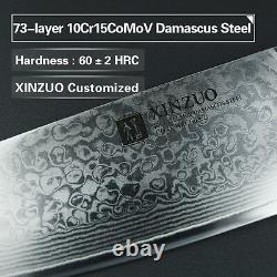 Chef Knife Knives 10 Inch Layers Japanese Damascus Steel Kitchen Sharp Wood Cut