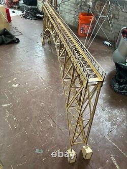 Cisco Canadian National Railroad Bridge Laser Cut Kit Huge Span New Impressive