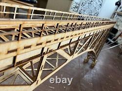 Cisco Canadian National Railroad Bridge Laser Cut Kit Huge Span New Impressive