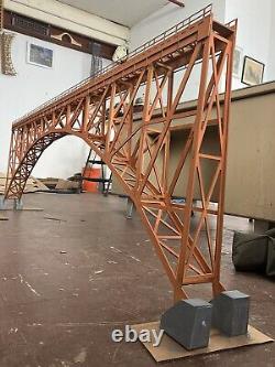 Cisco Canadian National Railroad Bridge Laser Cut Kit Huge Span New Impressive