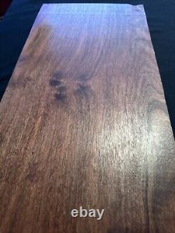 Claro Walnut, Craft Wood, 36 Long, 11 1/2 Wide, 1 3/4 Thick, Dry