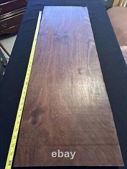 Claro Walnut, Craft Wood, 36 Long, 11 1/2 Wide, 1 3/4 Thick, Dry