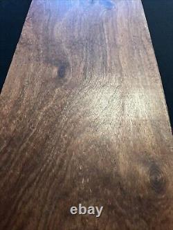 Claro Walnut, Craft Wood, 36 Long, 11 1/2 Wide, 1 3/4 Thick, Dry