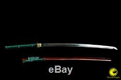 Clay Tempered Battle Ready Japanese Samurai Katana Cutting Blade Razor Sharp
