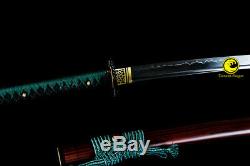 Clay Tempered Battle Ready Japanese Samurai Katana Cutting Blade Razor Sharp