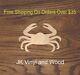 Crab, King Crab, Wood Cutout, Laser Cut Wood, Craft Wood, Crafting A285