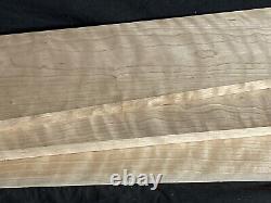 Curly Cherry 7/8x6.5x32 Highly Figured Set S4S Woodworking Lumber Wood 129