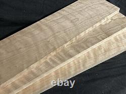 Curly Cherry 7/8x6.5x32 Highly Figured Set S4S Woodworking Lumber Wood 129