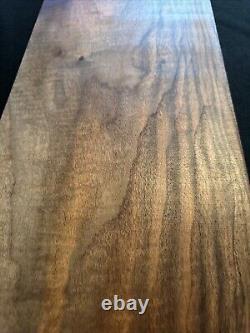 Curly Claro Walnut, Craft Wood, 24 1/2 Long, 9 1/2 Wide, 1 Thick, Dry