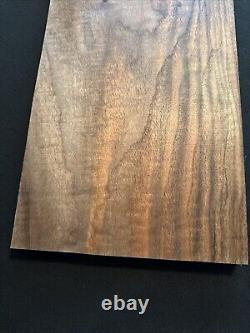 Curly Claro Walnut, Craft Wood, 24 1/2 Long, 9 1/2 Wide, 1 Thick, Dry