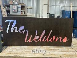 Custom Laser-Cut Wood Signs with LED Lighting Personalized & Handcrafted