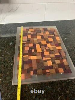 Cutting Board, Multi-Wood, Acrylic Epoxy