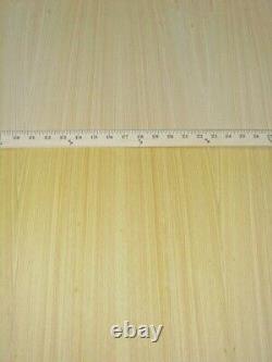 Cypress Quarter Cut wood veneer sheet 48 x 96 with paper backer 1/40 thick