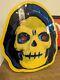 Deluxe Skeletor Spray Painted Head On Cut Wood Art Home Decor