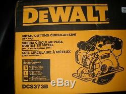 DEWALT DCS373B 20V MAX Lithium Ion 5-1/2 Metal Cutting Circular Saw New