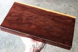 Dalbergia cultrata, Exotic wood, Woodworking, Cutting board 7 4/8X 13X 1 #693