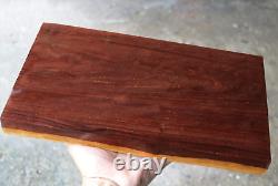 Dalbergia cultrata, Exotic wood, Woodworking, Cutting board 7 4/8X 13X 1 #693