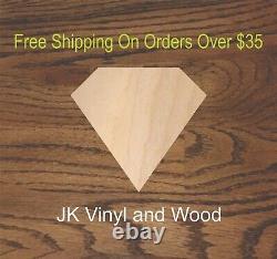 Diamond, Girls Best Friend, Laser Cut Wood, Wood Cutout, Crafting Supply, A303