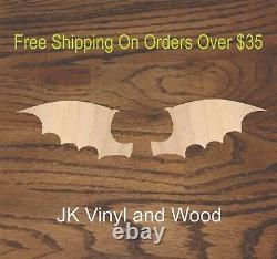 Dragon Wing (One Wing), Wings Laser Cut Wood, Wood Cutout, Crafting Supply, A320
