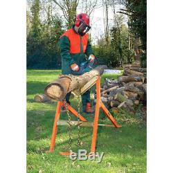 Draper Heavy Duty Log Stand Saw Horse For Chainsaw Wood Cutting & Chopping 32274