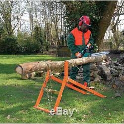 Draper Heavy Duty Log Stand Saw Horse For Chainsaw Wood Cutting & Chopping 32274