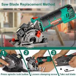 Effortlessly Cut Wood, Metal, Tile with Our 230V Mini Circular Saw 500W Plunge