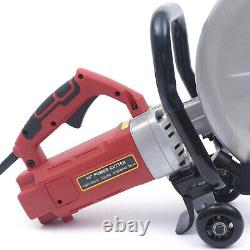 Electric Concrete Wood Cutting Saw Portable Grooving Machine Wet/Dry 4400Rpm