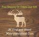 Elk Wooden Craft Shape, Any Size Wood Cutout, Art And Craft Supply, A357