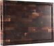 End Grain Walnut Wood Butcher Block Cutting Board 17x12x1.6 For Kitchen With Jui