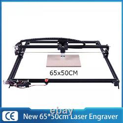 Engraving Machine Work Area 6550cm 20w With Emergency Stop Cut Wood Carve Metal