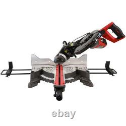 Excel Mitre Saw 10 Compound Sliding 2000W Double Bevel Cut Laser with 60T Blade