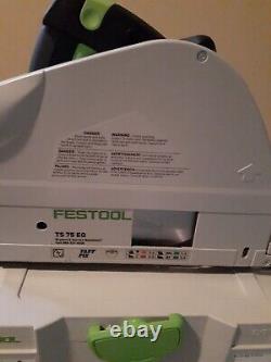 Festool TS75 Plunge Cut Track Saw TS 75 EQ-F-Plus 575389 Brand New! Last One