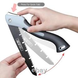 Folding Saw Woodworking Folding Hacksaw Multifunction Cutting Wood Sharp Camping