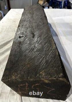 Gabon Ebony Log Segments-You Cut to Size-132 lbs Exotic Wood (Item 250)
