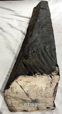 Gabon Ebony Log Segments-You Cut to Size-34 lbs Exotic Wood (Item 202)