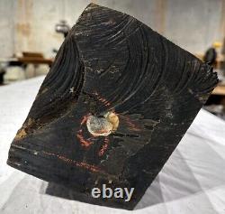 Gabon Ebony Log Segments-You Cut to Size- 62 lbs Exotic Wood (Item 151)
