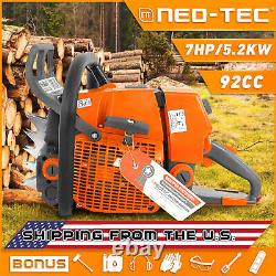 Gas Power Chainsaw Power Head Fit For MS660 066 92cc Big wood Cut Without Bar