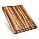 Geles Xl Thick Teak Wood Cutting Board For Kitchen With Juice Groove Sorting Com