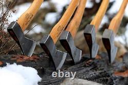 Germany Traditional Bavarian Woodworker Axe Made In Germany Heavy Duty Felling A