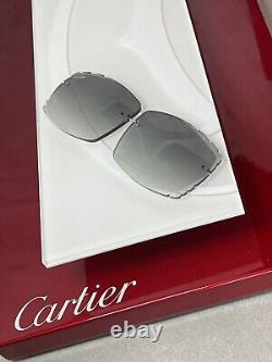 Graphite Cartier Diamond Cut Lenses For Buffalo, Wood, Acetate, And C Decor Wire