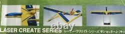 HIROBO SUN SETTER JR RC Electric Sailplane Glider Laser Cut Wood Kit RARE