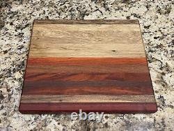Hand Made Cutting Board Exotic and Domestic Wood