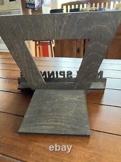 Handcrafted Die Cut NOW SPINNING Record Sleeve Holder Audiophile Gift SHIPS FREE