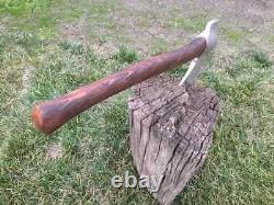 Handmade Carbon Steel Wood Chopping Axe For Camping Bus hcraft Forest Hunting