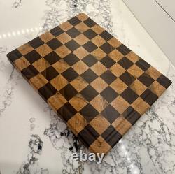 Handmade Exotic Wood End Grain Hand Crafted Cutting Board