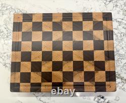 Handmade Exotic Wood End Grain Hand Crafted Cutting Board